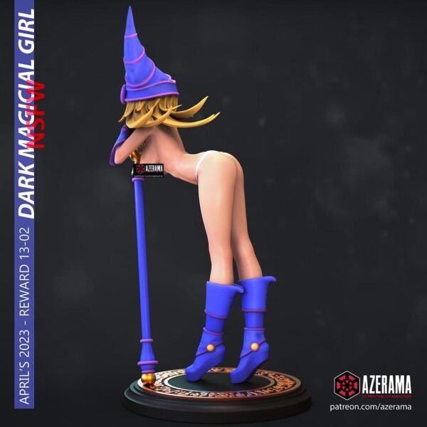 Dark Magician Girl (Yu‑Gi‑Oh!) – NSFW Resin Figure - Imagen 5