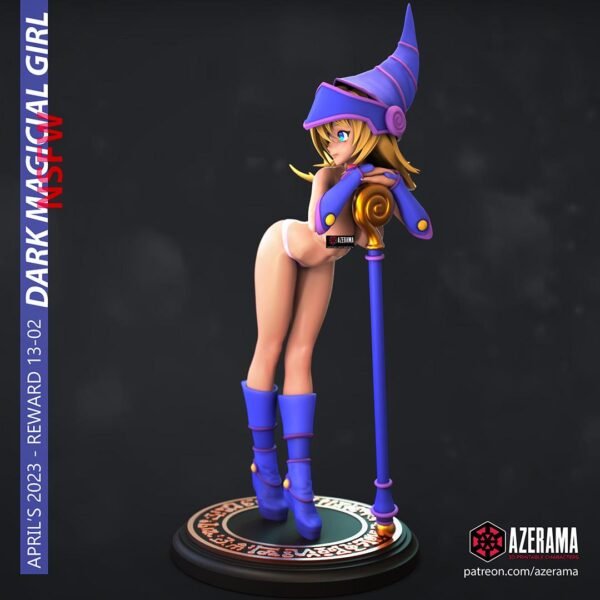 Dark Magician Girl (Yu‑Gi‑Oh!) – NSFW Resin Figure - Imagen 3